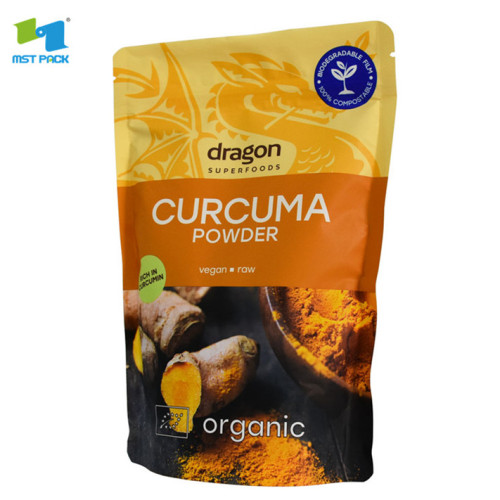 custom printed 1kg stand up foil spice pouches