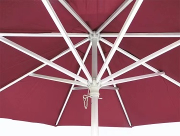 half umbrella with stand