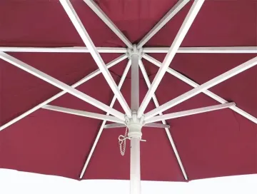 half umbrella with stand