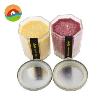 Sublimation Scented Church Candle In Glass Jar