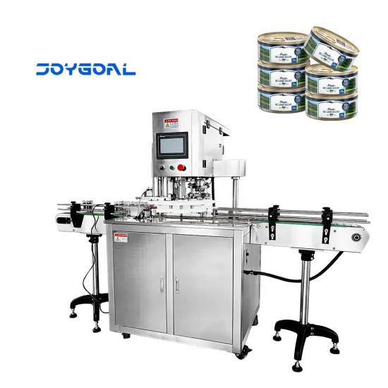 Automatic Can Sealer Machine for Nuts, Sauces, and Powders - Food Packing Equipment