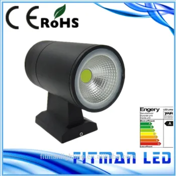 Outdoor IP65 2*5W 10W up and down COB led wall light