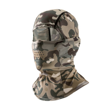 Men's Outdoor Camouflage Balaclava Full Coverage Ice Silk Sunscreen Neck Face Shield
