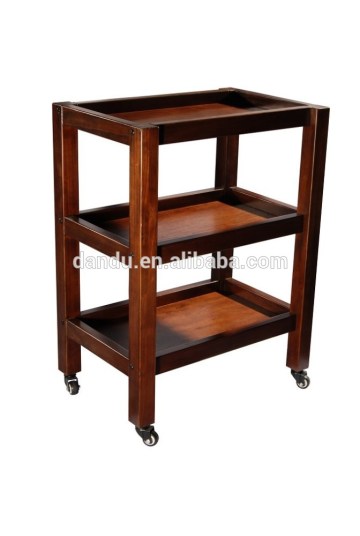 MT33 Infinity 3-Shelf Wooden Trolley Massage Table Trolley