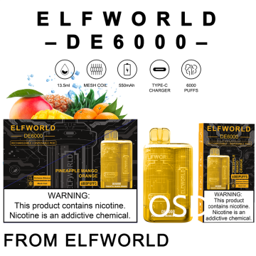 Popular RandM tornado 7000 Elfworld DE6000