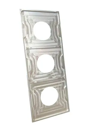 SONOFF SwitchMan Smart Wall Switch M5 Frame with USB Output, 220V Voltage, Durable PVC Material - Suitable for M5 80 Wall Switch