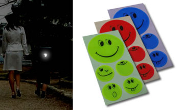Reflector with Adhesive Backside, Different Shapes and Sizes