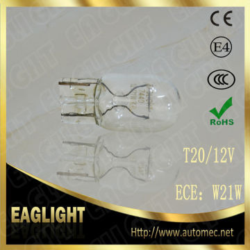ECE T20 7440 W21W 7443 W21/5W Wedge Automotive Bulbs