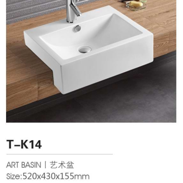 Small Ceramic Basin for Table Top or Outdoor Use - T-K14