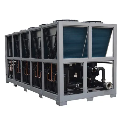 China Manufacturer Air-Cooled Screw Chiller for Restaurant and Retail Industries