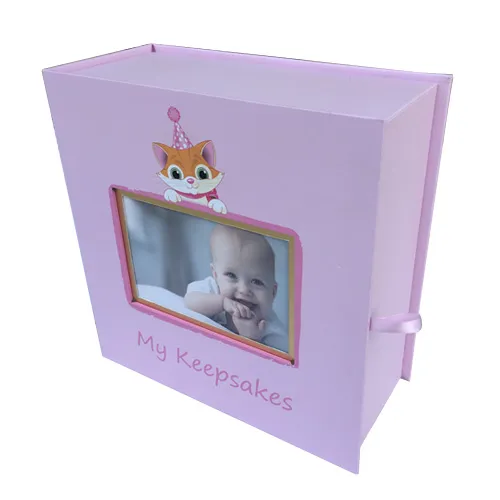 Offset Printed Style Custom Baby Storage Box