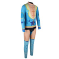 Rash Guard de dessin animé personnalisé Seaskin MMA One Piece