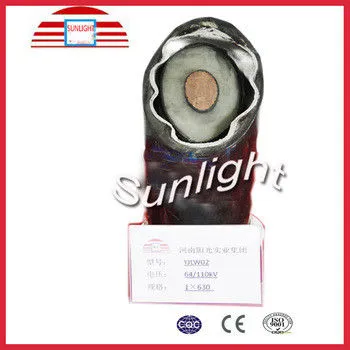 Copper Conductor Electrical Wires And Cables Single Core , 64 / 110kv