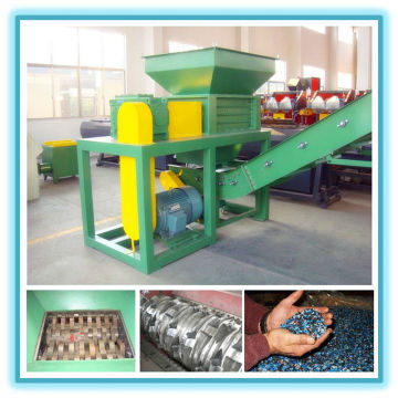 Double shaft shredder