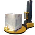 pallet stretch wrapping machine with 250% pre-stretch