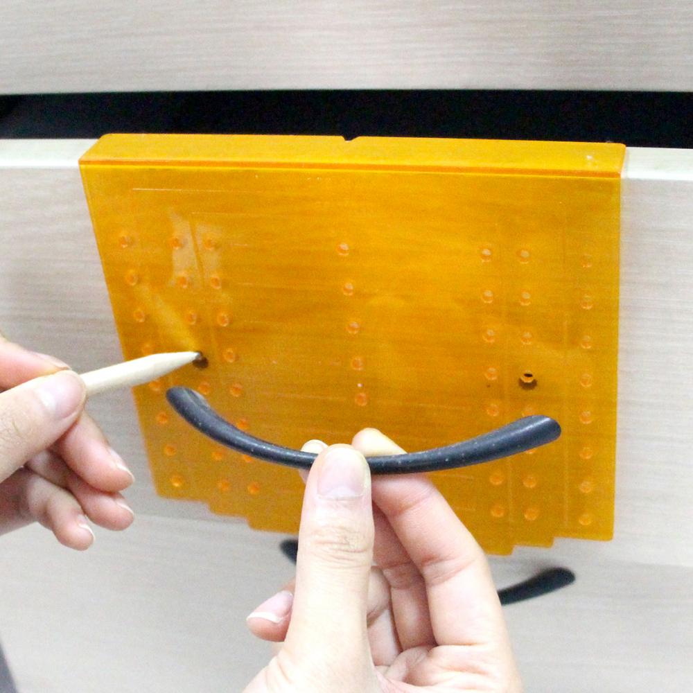 Handle Pull Drill Mounting Template