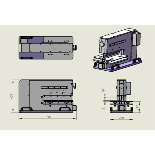 Hochwertige PCB-Schneidemaschine