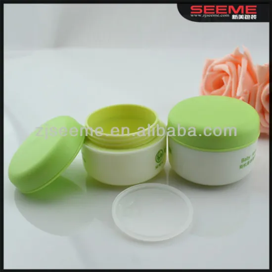 Attractive popular facial cream jar PP,PP cosmetics cream empty jar