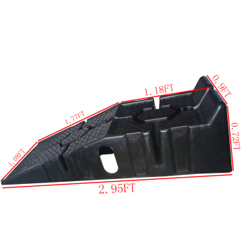 Portable High Lift Plastic Car Ramps for Auto Vehicle Service