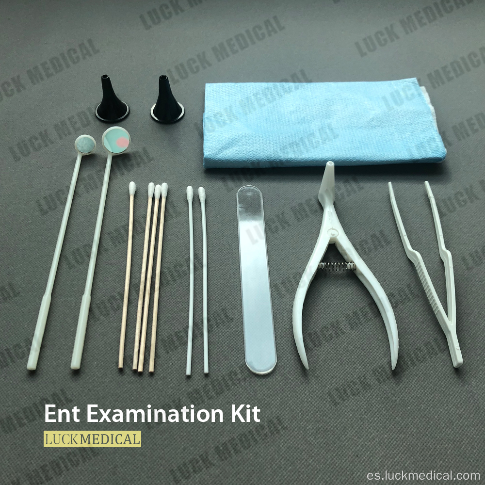 Tipo de actualización del kit de examen de plástico ENT