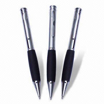 Metal Ballpoint Pens with Silver-painted Tube, OEM Orders are Welcome
