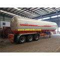 3 Axle 56000L LPG LPG Tanker Trailers