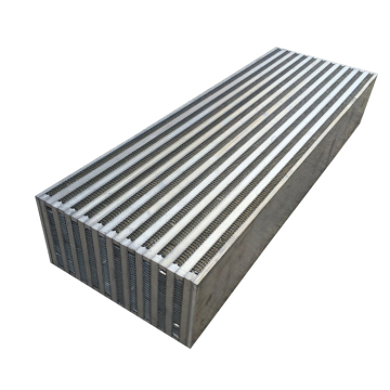 Custom Made Air to Air Aluminum Bar Plate Turbo Intercooler Core