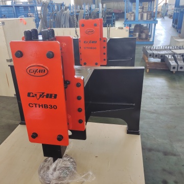 Baggermontierer Pfahlfahrer für Skid -Steuerlader - Hydraulischer Postfahrer