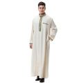 Mode kaftan robes musulman thobe pour hommes