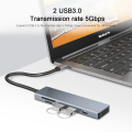 USB C múltiple a la estación de acoplamiento 3.0