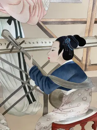 Unique Hand Painted Wallpaper Selection