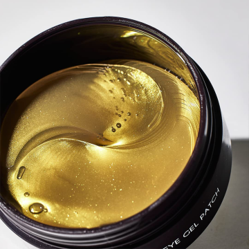24K Gold Under Eye Patches - Anti-Puffiness Collagen Hyaluronic Acid Eye Mask