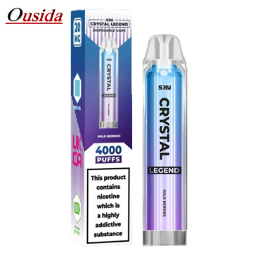 Crystal Bar Legend 4000 Puffs Disposable Vapes