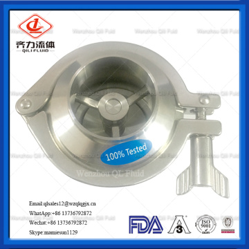 Food Grade Sanitary Stainless Steel Welded Check Valve