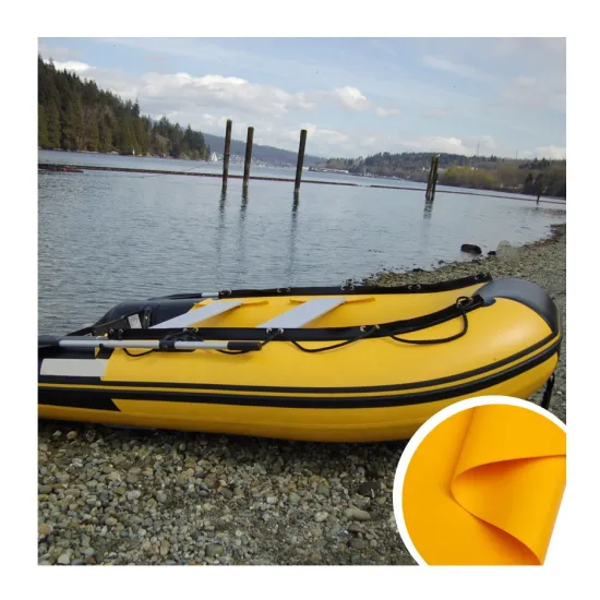 High-Quality Heavy Duty PVC Inflatable Boat Fabric and Tarpaulin for 2-4 Person Boats