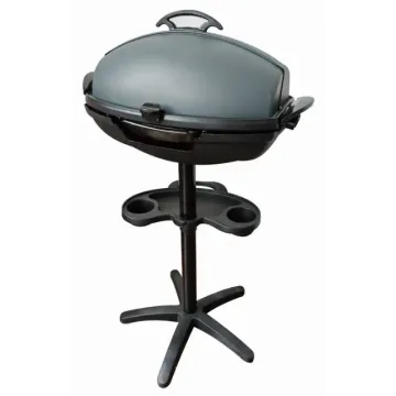 Smokeless Barbecue 2000W 2 in 1 Kitchen Home Outdoor Vertical Electric BBQ Grill