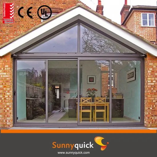 powder coating aluminum sliding door