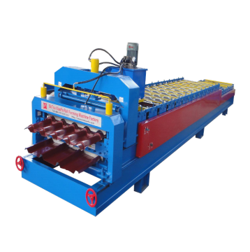 Farbe Stahldach Doppeldeck Rollformmaschine