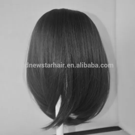 Top Quality Black Color Heat Resistant Hair Doll Wigs for Wholesale