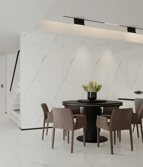 Extra Large Glazed Porcelain Sintered Stone Slabs: Ideal for Background Walls and Countertops