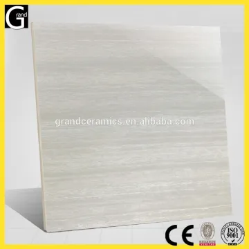 Chinese hot sales polished light color wood look marble floor tiles
