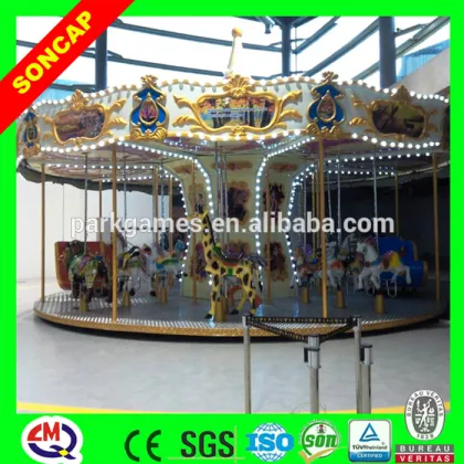 Royal Crown Carousel ride for commercial use