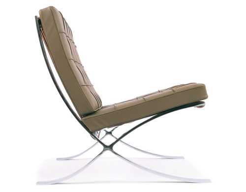 Home furniture barcelona chair by italian leather