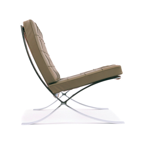 Mobiliário caseiro barcelona chair by italian leather