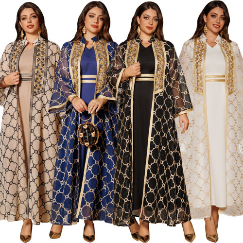ست لباس شب عید مسلمانان Jalabiya Abayas