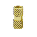 Brass Insert Knurled Hot-Melt Hot-Pressed Injection Nut