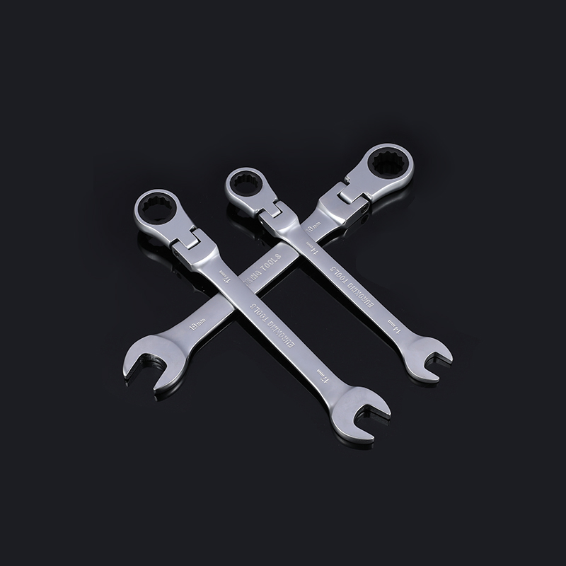 8PCS Flex Head Ratcheting Wrench Set