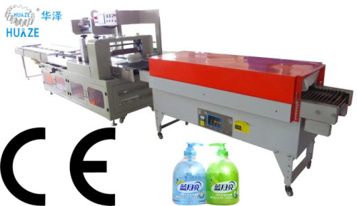 Automatische PE-film Shrink Wrapping Machine voor flessen