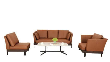 Dious Modern office sofa with stainless legs,leisure sofa,executive office sofa