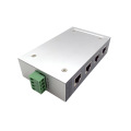 Mini Industrial 5 Puerto RJ45 Interruptor Ethernet de 100Mbps